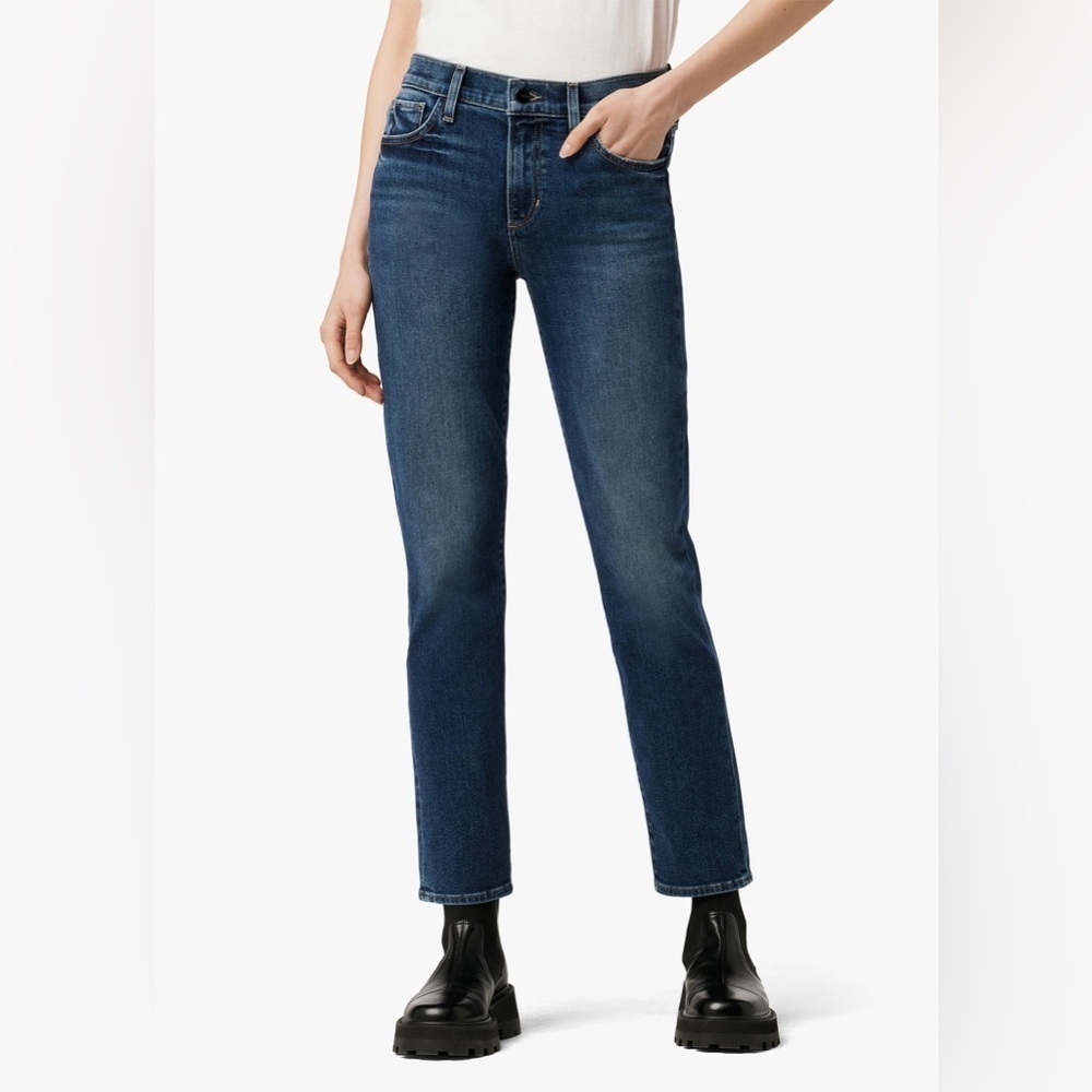 Joe's Jeans “Cigarette” Ankle Length Straight Leg Jeans In Kennedy Wash Size 25